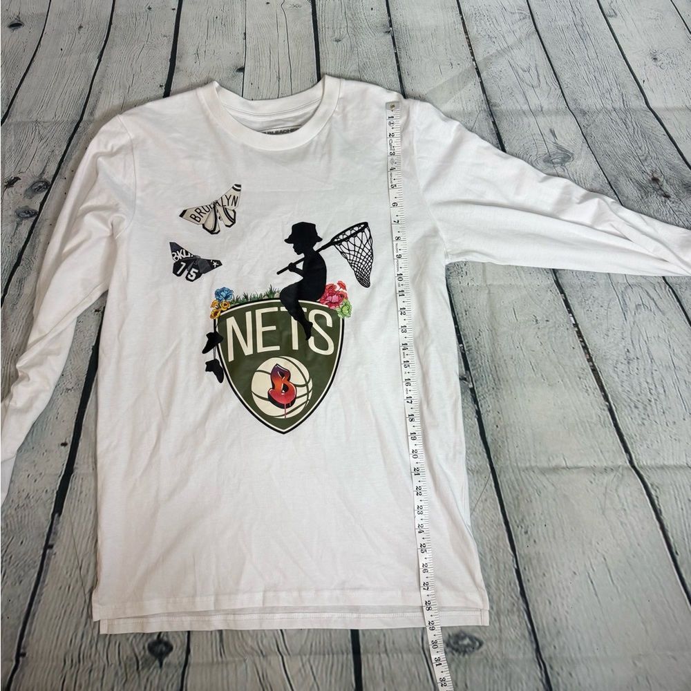 Limited Edition Sue Tsai NBA Bleacher Report Collab Nets Long sleeve